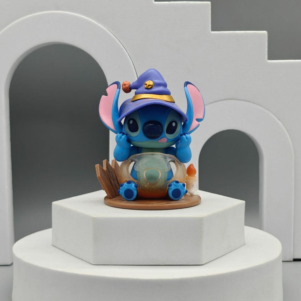 Stitch Blind Box Figurine: Funny Cross-Border Desktop Model Ornament for Gashapon Claw Machines