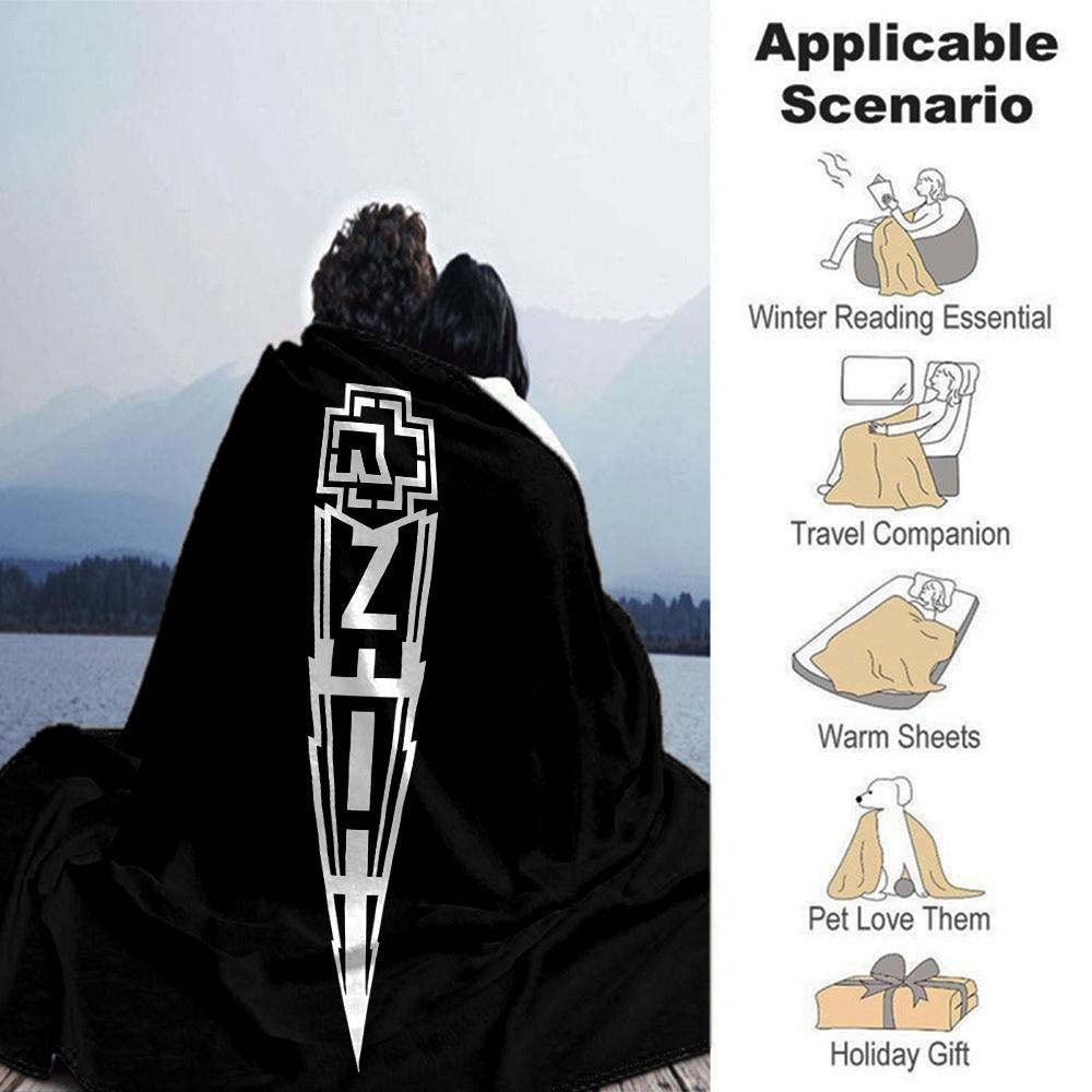 1pc Zookeeper Zoo Soft Flannel All Season Throw for Home, Office, Outdoor UseDurable Comfort Soft Warm Throw for Home
