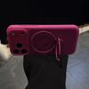 Candy Frosted Jelly For  Bracket Case for For Iphone 17 16 1 Pro Max Wireless Charging Bright Color-blocking Armor Cover