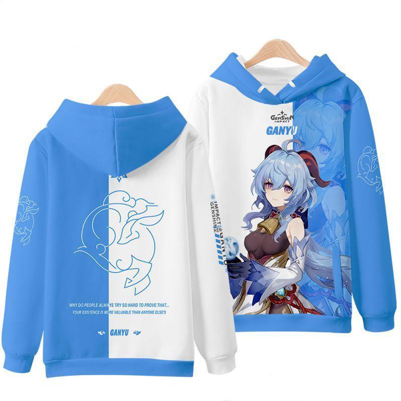 

3D Print Anime Sweatshirts Man Women Tracksuit Y2k Pullover Coat Oversized Men s Clothing M