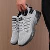 Zapatillas de Running Casuales de Encaje de Moda para Hombre para Deportes al Aire Libre en Verano