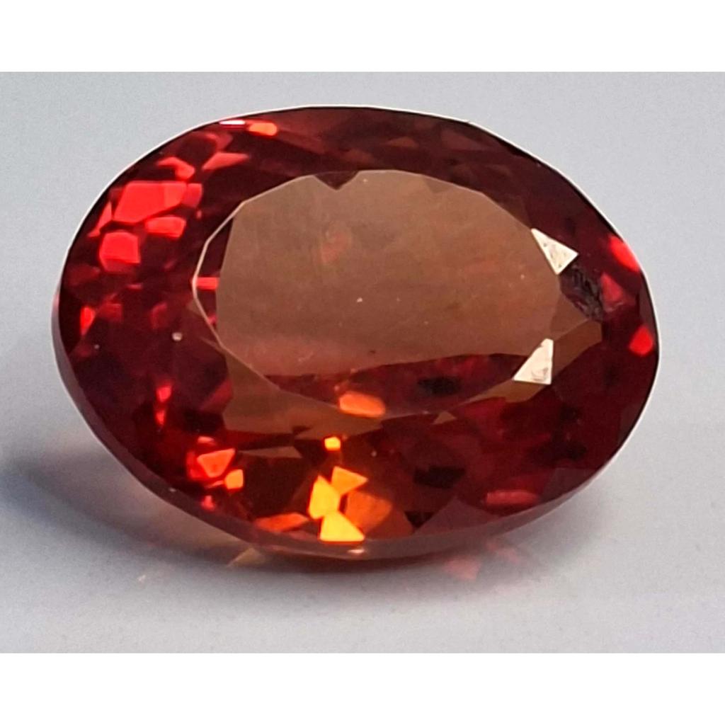 11-13 Ct Natural Padparadscha Sapphire Oval Cut Beautiful Certified Gemstone