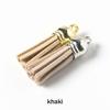 20Pcs/Lot 35mm Leather Tassel for Keychain Straps Jewelry Fiber Fringe Suede Tassel DIY Key Chain Pendants Jewelry Accessories
