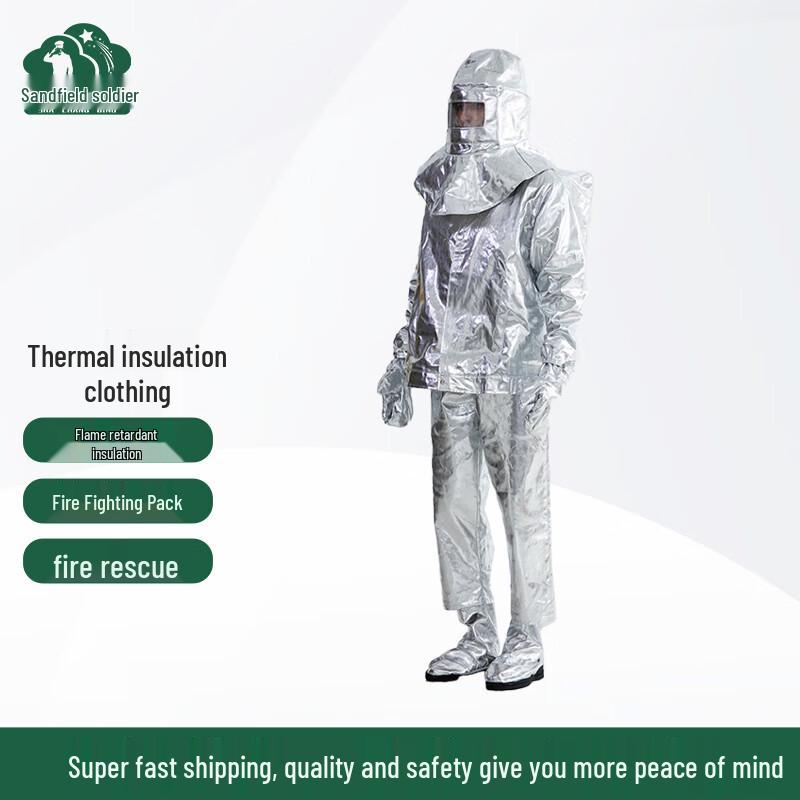 Sha Chang Bing 1000°C Heat Resistant Fireproof Work Suit