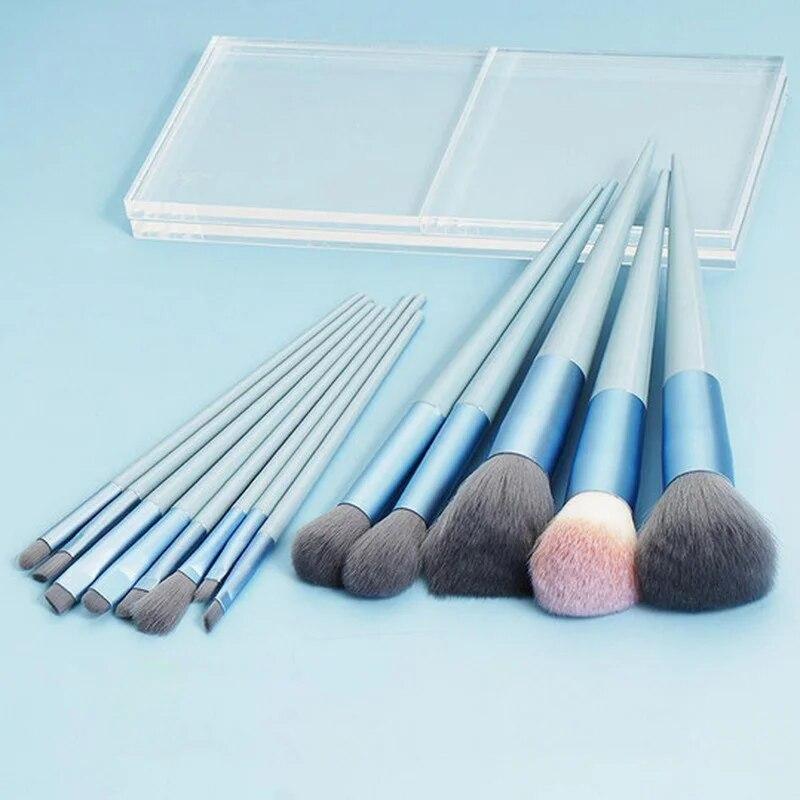 13Pcs Makeup Brush Set Make Up Concealer Brush Blush Powder Brush Eye Shadow Highlighter Foundation Brush Cosmetic Beauty Tools