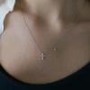 Mini Cubic Cross Daily Necklace_PM26N002SS
