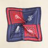 2024 New 70 CM Silk Shirt Decoration Small Square Scarf Fashionable And Versatile Commuting Scarf Neck Protection Scarf