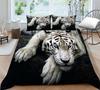 Bedding Two Or Three-Piece Set Tiger Series Polyester Fabric