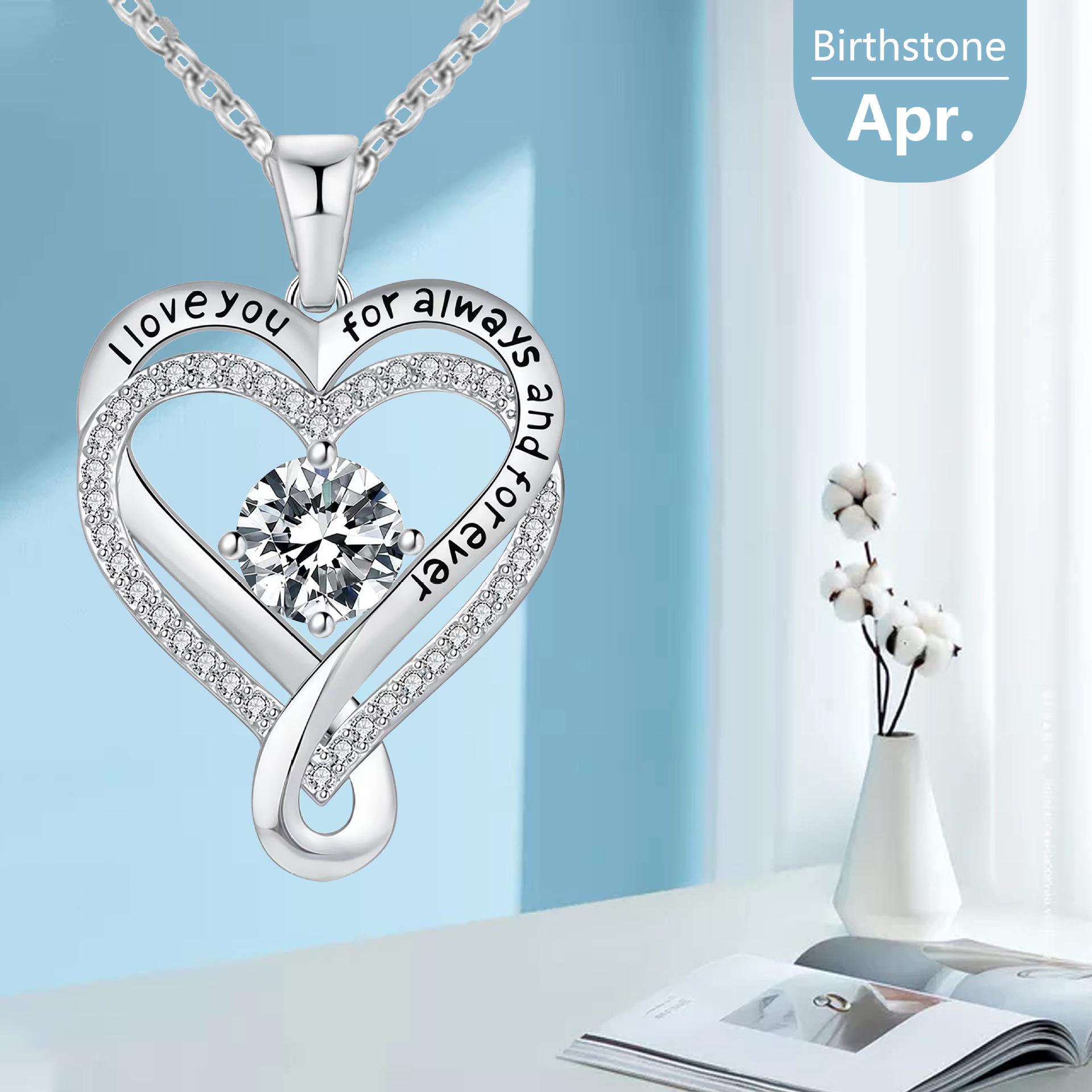 

Elegant Heart-shaped Luxury Zircon Necklace - Eternal Valentine s Day Gift