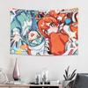 Colorful Anime Girl Tapestry Wall Hanging Blanket Tapestry Home Decor Items Wall Decorations