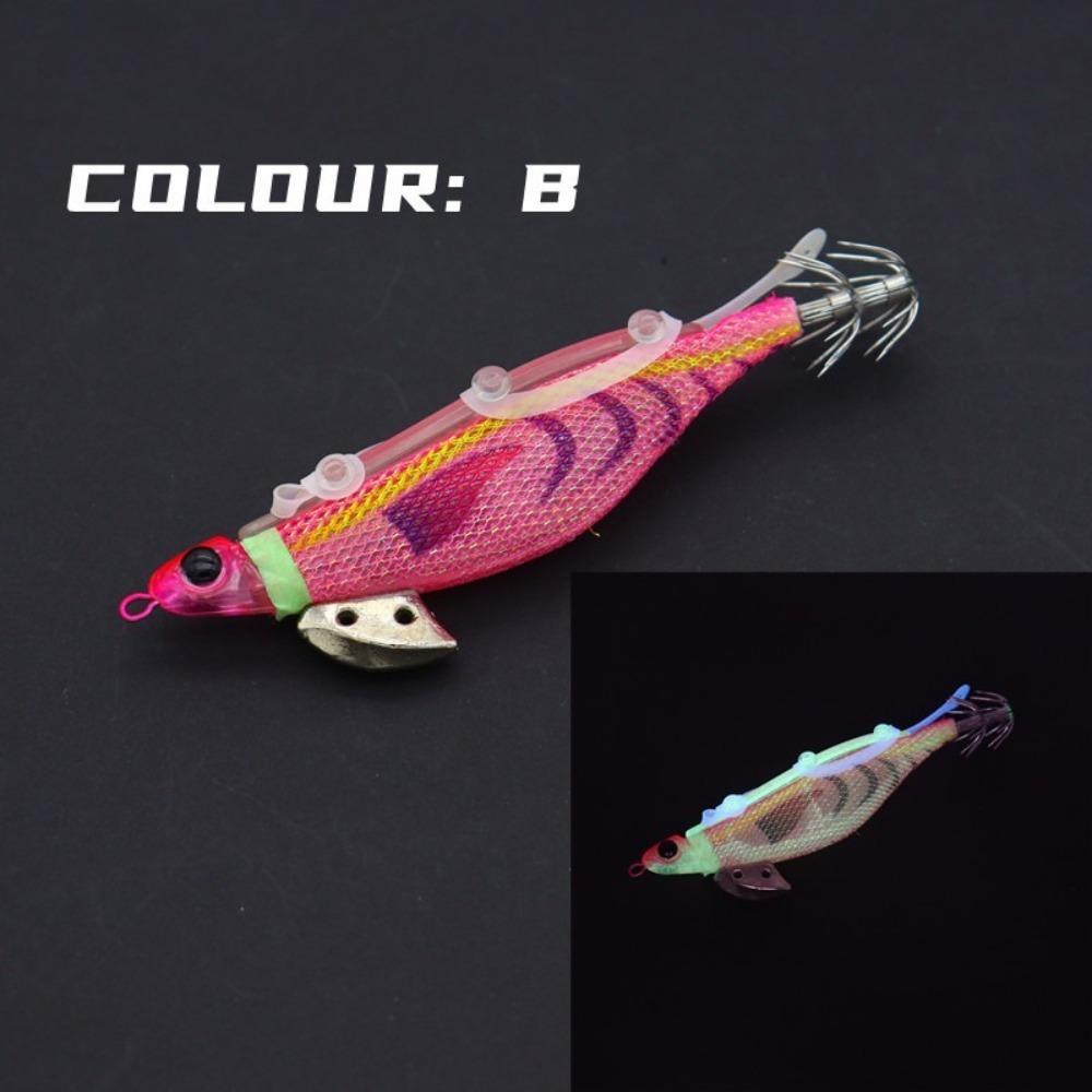 Luminous Design Fishing Hook Lure 3.5# Size Fishing Bait Glow Artificial Lure  Saltwater Fishing