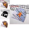 Ski Pattern Knit Cap With Acrylic Material And Winter Cold Weather Wear For Outdoor Activities