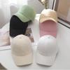 Baseball Cap Spring & Fall Female Male Lightweight Breathable Soft Top Fashion Peaked Cap Casual Hat Travel New Arrival K-style Pure Color