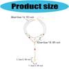 European Inspire Pearls Crosses Necklace with Colorful Beads Festive Wear Suitable for Southeast Asian Markets