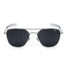 Aviator Polarized Classic Sunglasses with Anti-fall Tempered Glass and Inner Blue Film