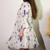 Evil Eye Dress – White Blue Gold L/Xl