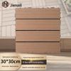 Azulejo de Deck JNL Intertravável de Madeira-Plástico Composto para Exterior