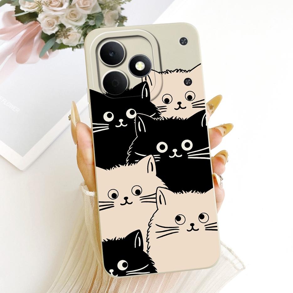 For Realme Note 80 Case RMX5388 Cute Cat Duck Dinosaur Cartoon Cover Soft Silicone Case For Realme Note 80 Note80 4G Fundas Bags