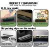 AABCS1 Car Logo Temporary Parking Card ABS Phone Number Card Plate Auto Accessories For Benz AMG Exclusive A C E R V Class CLA CLS C180