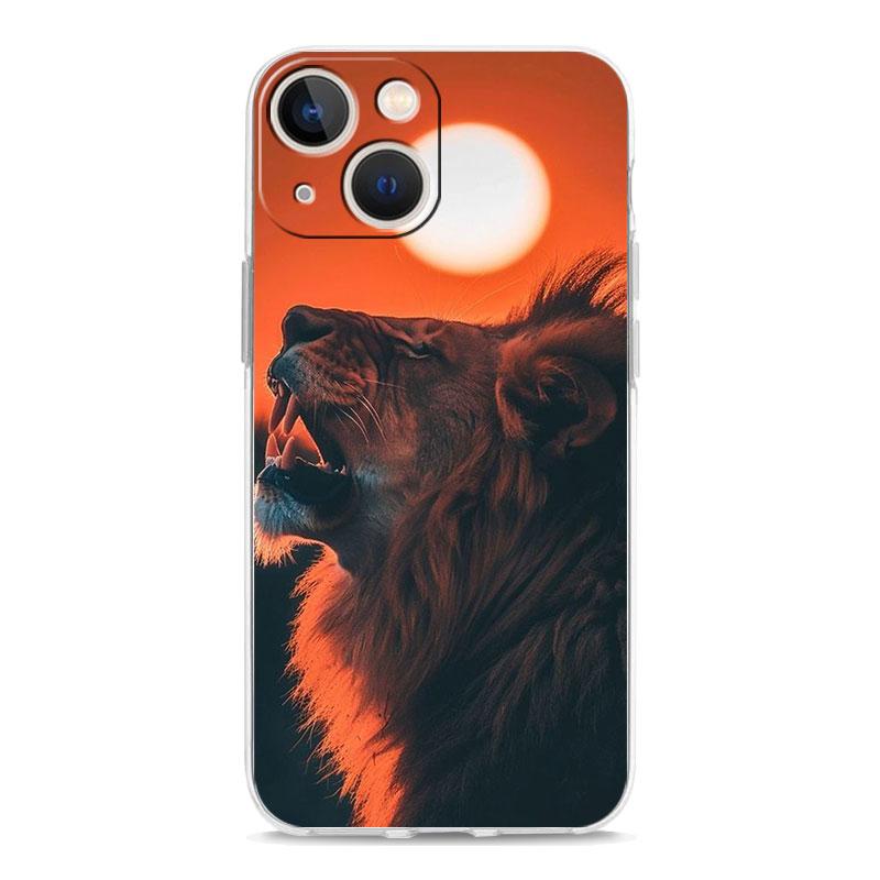 Lion Alpha Male Cub Phone Case For IPhone 18 11 Cases IPhone 18 15 12 13 14 16 Pro Max X XR XS 14 15 Plus 16Pro IPhone 1816 Clear Cover