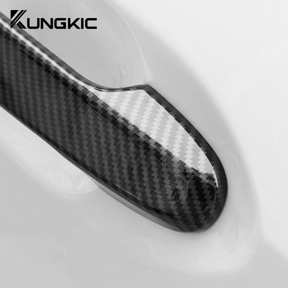 For Subaru WRX 2025 2025 2025 ABS Carbon Fiber Style Car Door Handle Cover RHD LHD Trim Decorative Sticker Accessories