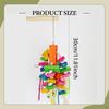 Parrot Toy Hanging Cage Accessories Wooden Play Equipment Supplies Bird Interactive for