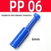 Hochdruck Pneumatischer Schnellkupplungs-Luftschlauchkuppler & Reduzierstück (PU/PE T-Stück PY)