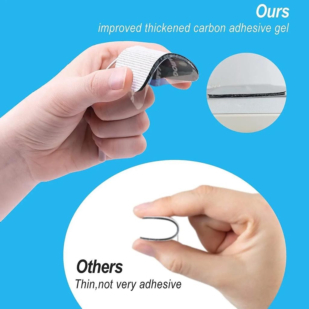 10/20 PCS Non-woven Fabric Electrode Pads EMS Muscle Stimulator Patch Reusable Replaceable Self-adhesive Massager Stickers