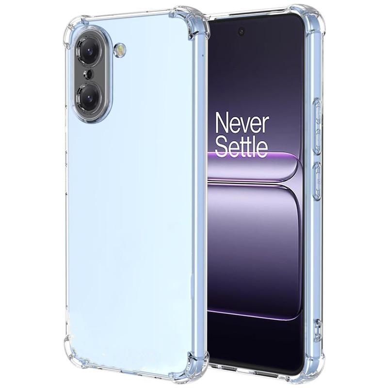 Vier-Ecken Stoßfeste Transparente TPU Hülle für OnePlus Nord 5 CE 5 CE5 5G Schutzhülle Klare Capa Schale Coque Fundas