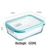 with Lids Microwave Heatting Bento Box Glass Snacks Fruit Sealed Insulation Box Lunch Bento Box