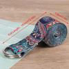 Yoga Strap Fitness Rope Colored Printed Adjustable Yoga Belt Washable Strap