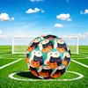 1pc Cute Cat Trio Size 5 Soccer Ball Professional Match Training Football Indoor &Outdoor Sports Ball Lightweight Durable m6564