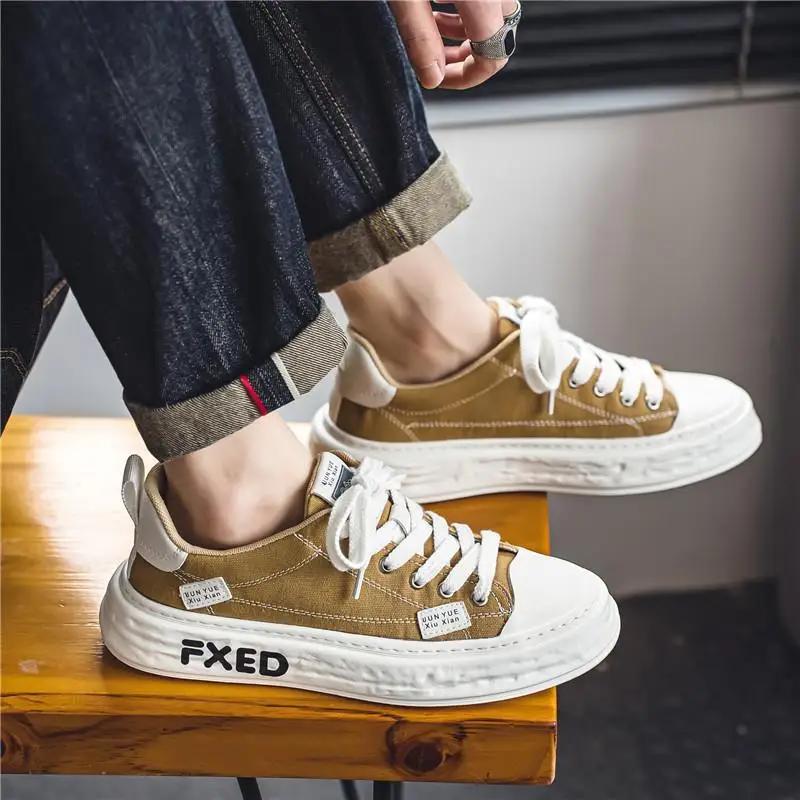 Sneakers Fashion 2024 Men's Casual Shoes Flat Male Shoe Leisure Hiking Designer Luxury Korean Style Offer Footwear Trends Trend