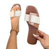 Plus Size 36-43 Shoes for Women Summer Fashion Women's Slippers Open Toe Flat Beach Outside Non-slip Sandals Women Shoes