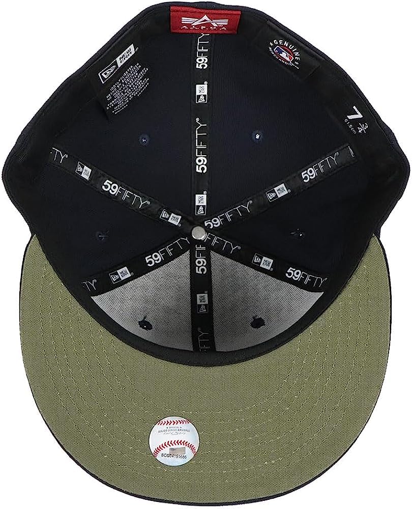 New Era NEW ERA Cap Hat 59FIFTY New York Yankees MLB BASEBALL CAP Alpha ALPHA Industries Brand Collaboration 7 Men's 1/2 (59.6cm) [Item]