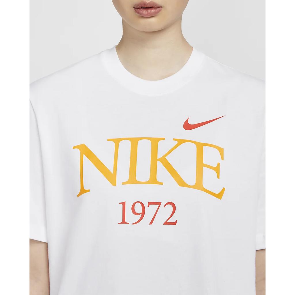 New Nike Sportswear Classics T Shirt Women's White FQ6601-101