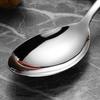 Stainless Steel Serving Spoon Elegant Buffet Utensil Heavy-Duty Slotted Spoon for Serving Commercial Grade Restaurant Kitchen Scoop