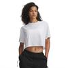 Womens/Ladies Embellished Crop T-Shirt