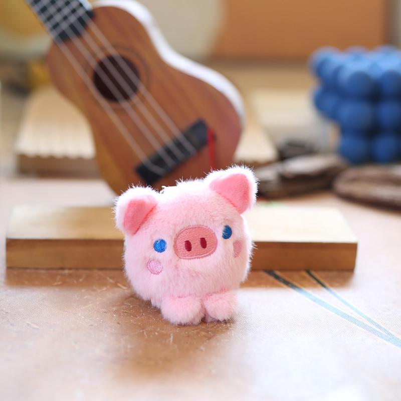 Cute Cute Pig Pendant Plush Toy Doll Cartoon Pig Bag Hanging Decoration Keychain Doll Doll