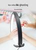 29" Foldable Half-Moon Beauty Lamp for Eyebrow & Eyelash Tattooing, U-Shaped Fill Light for Nail Art
