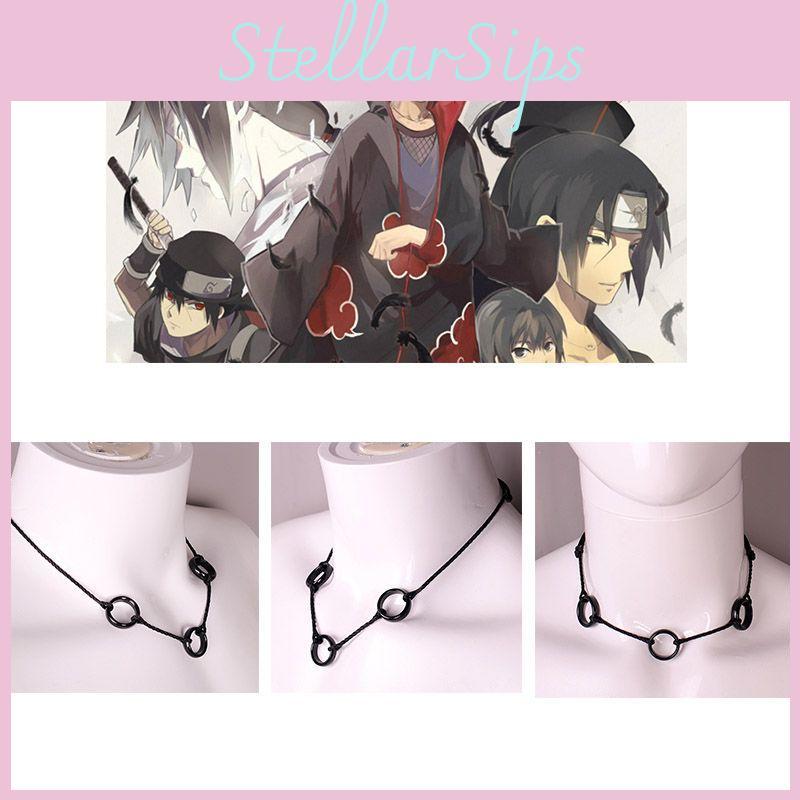Beautifully Designed Anime Naruto Uchiha Itachi Necklace For Cosplay Fashion