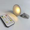 360° Rotating LED Wall Light: Rechargeable, Portable Touch-Control for Bedside Reading & Magnetic Cabinet Use.