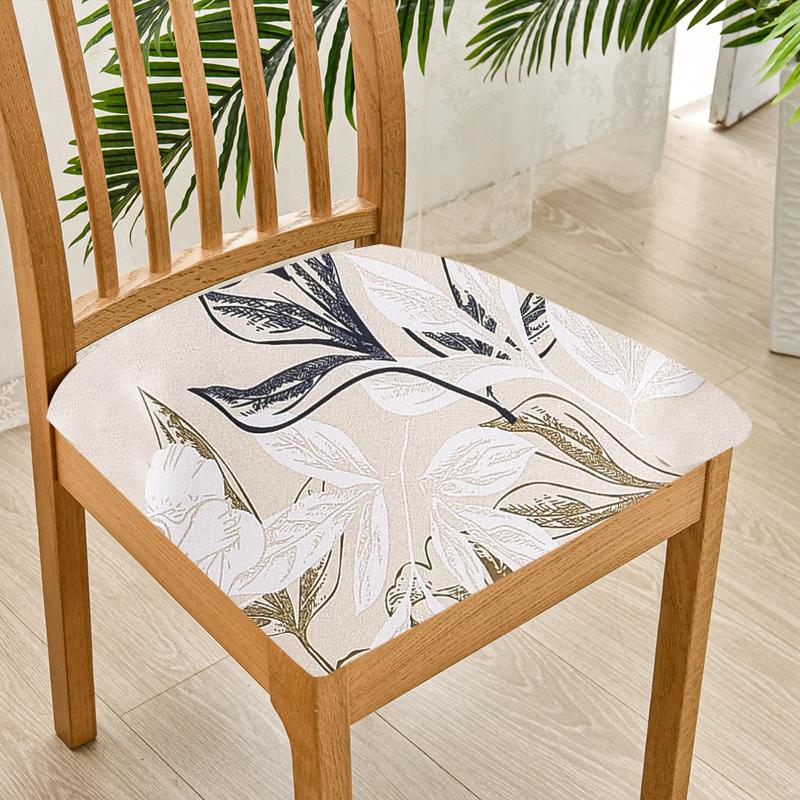 

Эластичный квадратный чехол на сиденье стула с эластичным дном, чехол на стул для кухни, отеля, банкета, столовой, домашний декор