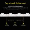3030 Side-lit Waterproof Double-sided LED Strip, 12V Ultra-thin for Outdoor Advertising Light Box Backlighting