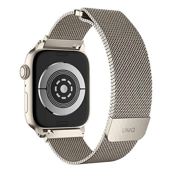 Pasek do Apple Watch Series 1 UNIQ Stainless Steel Starlight