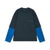 CROQUIS Men's H-Type Loose Fit Round Neck Long-Sleeve T-Shirt