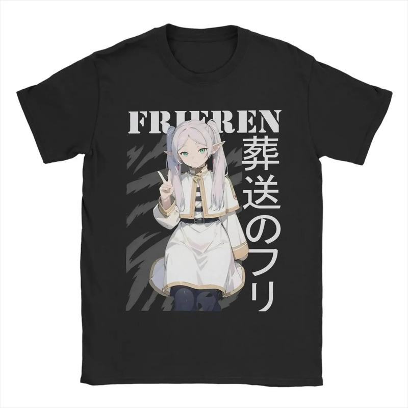 Camiseta Frieren Beyond Journey s End, Impresionante Camiset S разноцветный