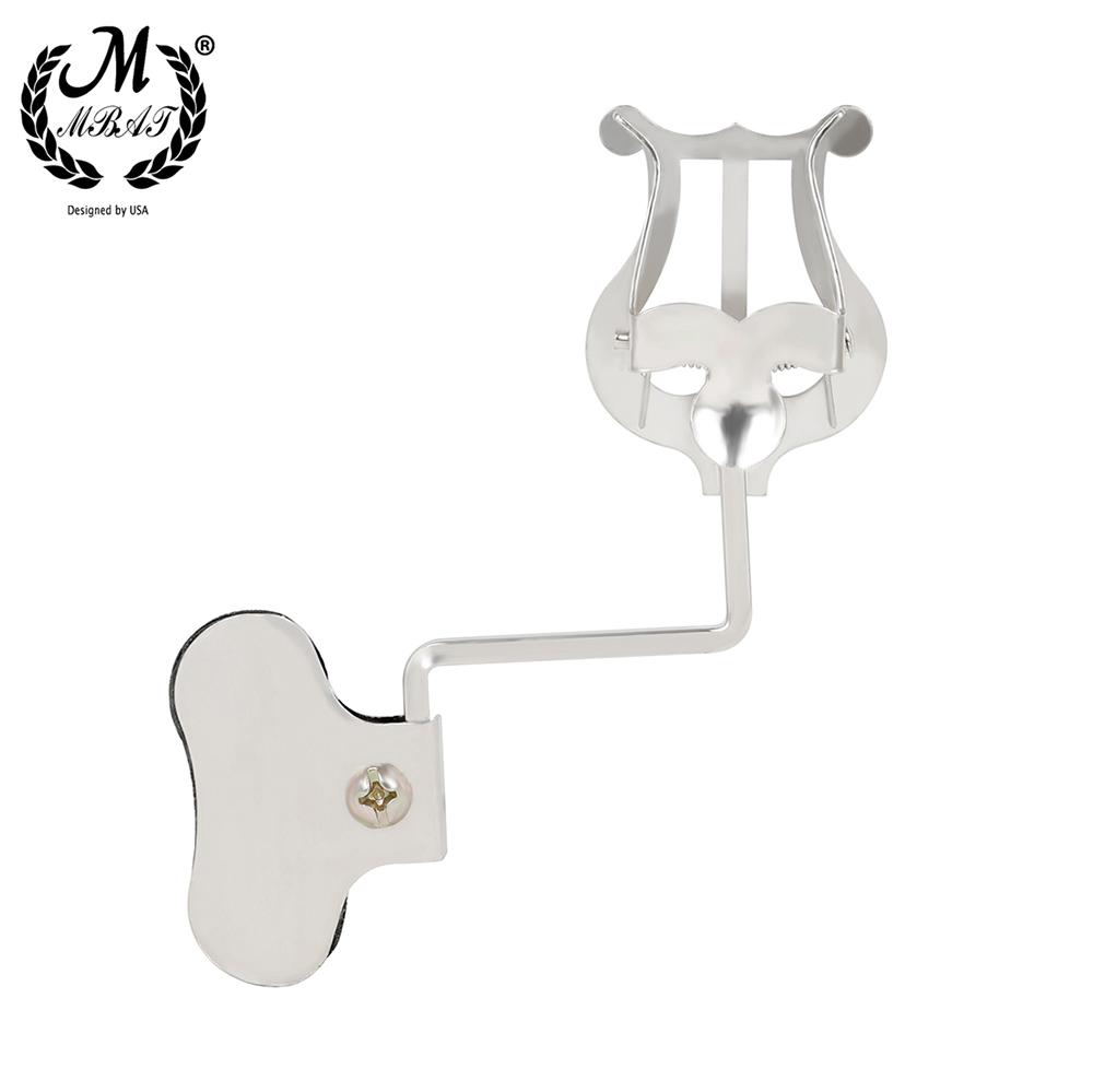 M MBAT Trumpet Trombone Sheet Music Holder Portable Sheet Music Stand Woodwind and Brass Instrument Parts and Accessories