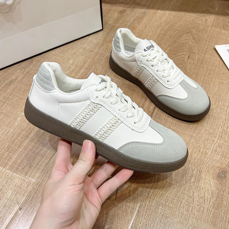 Šněrovací boty Dexun dámské jarní a podzimní nové boty Forrest Gump s plochou podrážkou všestranné ležérní plátěné boty sportovní boty jednoboty