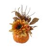 Thanksgiving Festival Large Pumpkin Ornament Home Decoration Desktop Maple Leaf Sunflower Ornament